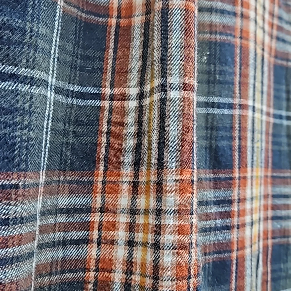 Natural life plaid long sleeve cover up - Picture 7 of 7